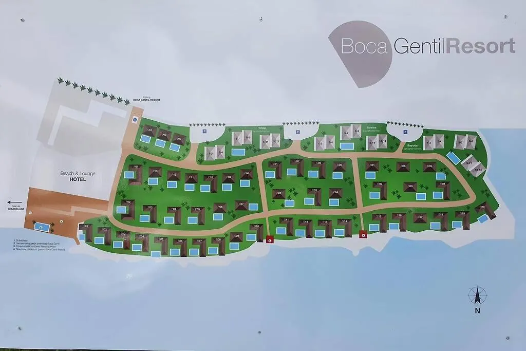 Luxe Zeezicht Appartement Bayside, Jan Thiel Boca Gentil ウィレムスタッド